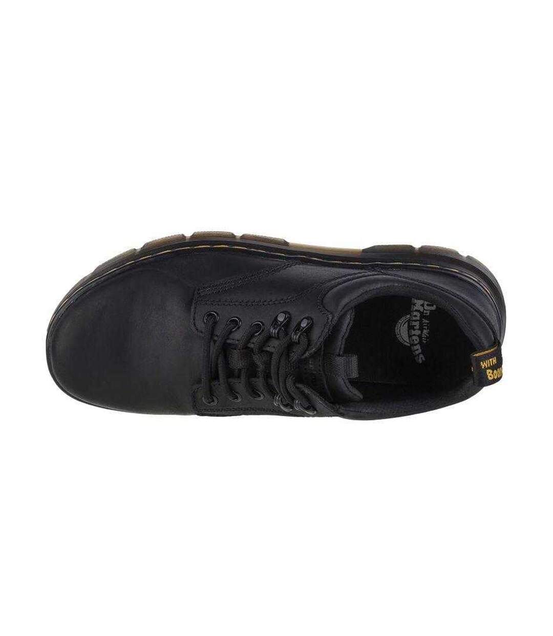 Mens Reeder Full Grain Leather Shoes Black Dr Martens-4