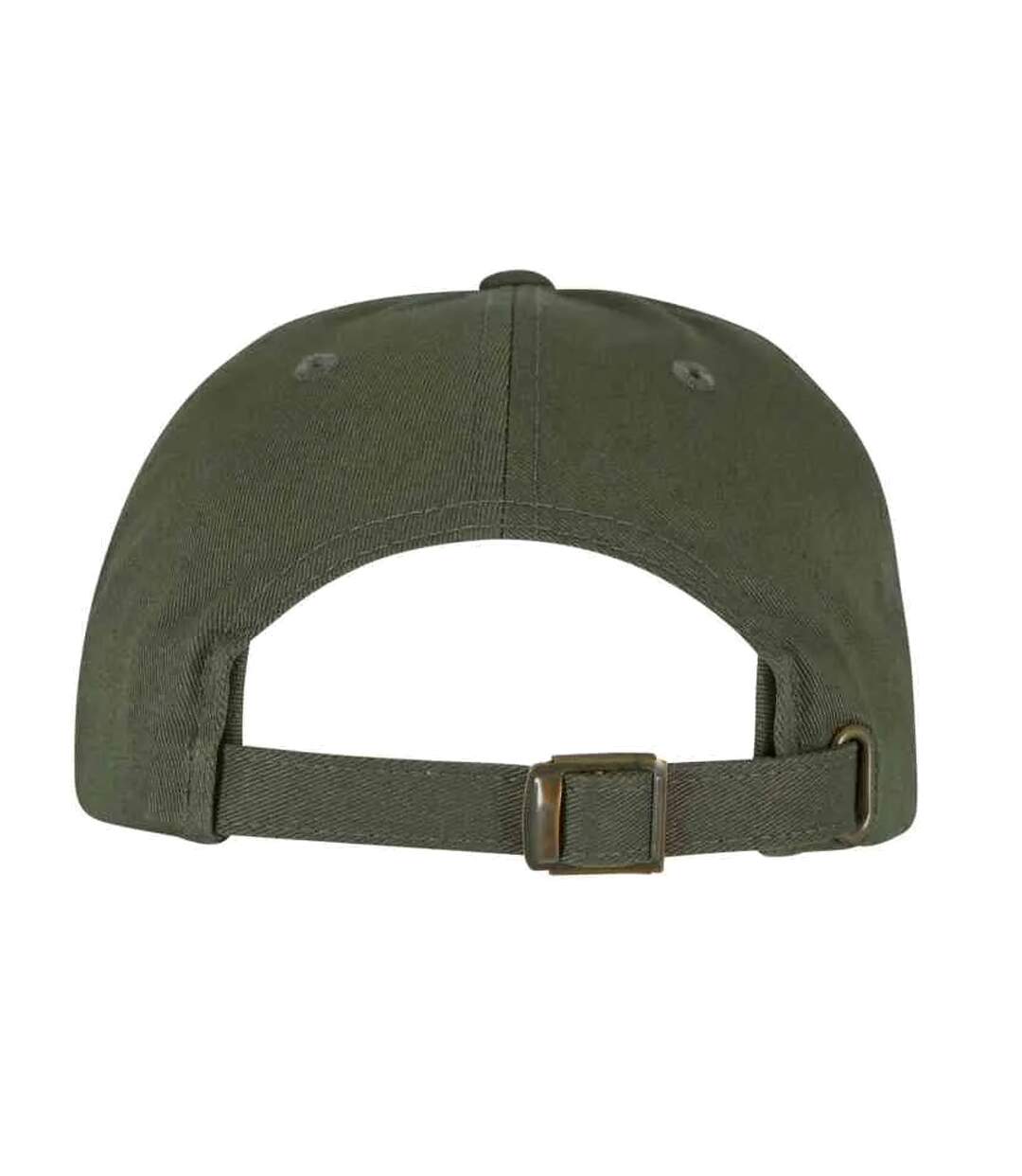 Casquette De Baseball Classic Adulte Vert Kaki Foncé Flexfit-2