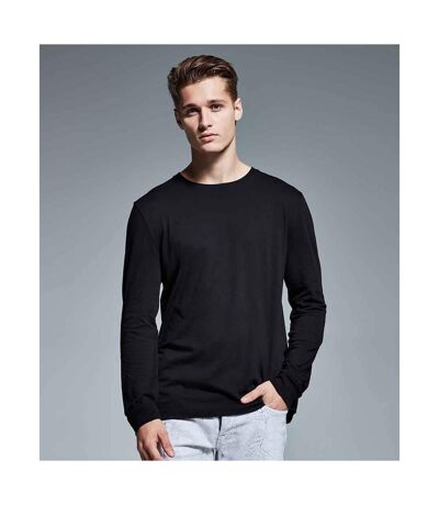Anthem Mens Long-Sleeved T-Shirt (Black) - UTPC4296