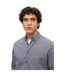Mens Rickert Oxford Shirt Navy Boss-4