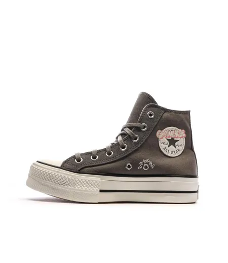 Baskets grises femme converse chuck taylor all star lift