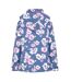 Veste Imperméable Motif/style Floral Femme Bleu Rose Blanc Lazy Jacks-3