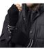 Mens Hi Vis Reflective Fleece Lined Thermal Winter Fingerless Gloves-3