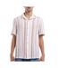 Chemise bordeaux à rayures homme teddy smith celestio-1