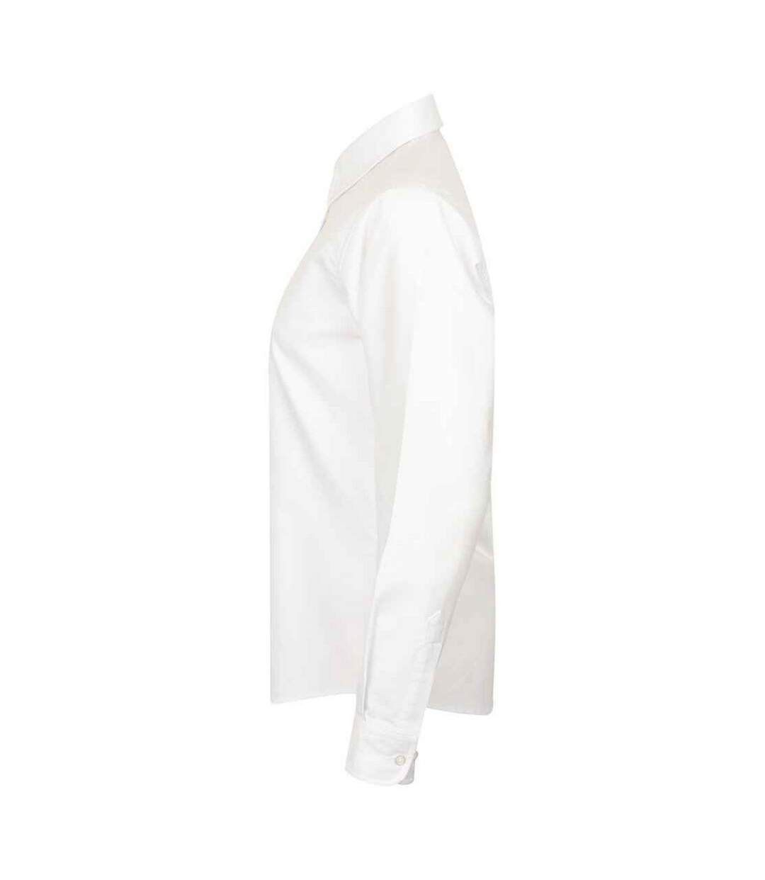 Chemisier Manches Longues Classic Femme Blanc Henbury-3