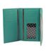 Eastern Counties Leather - Porte-monnaie CONNIE (Turquoise vif / Noir) (One Size) - UTEL373