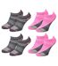 Chaussettes Femme LOTTO Pack de 4 paires SNEAKER 0514