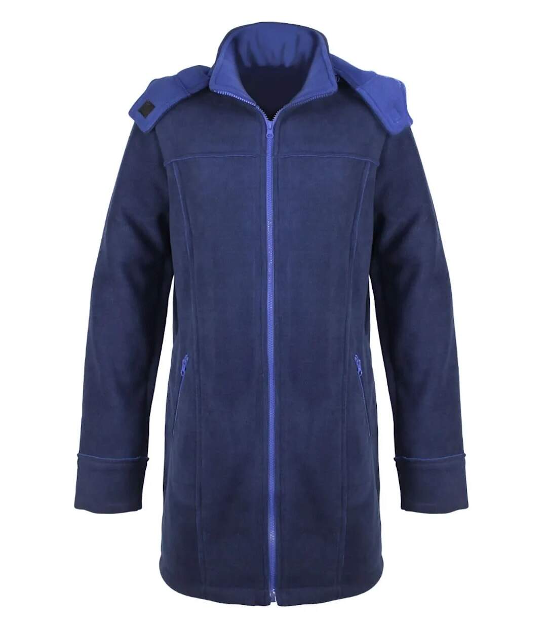 Manteau Polaire Caban Femme MAYFLOWER TOKYO2 – Bleu Marine-2