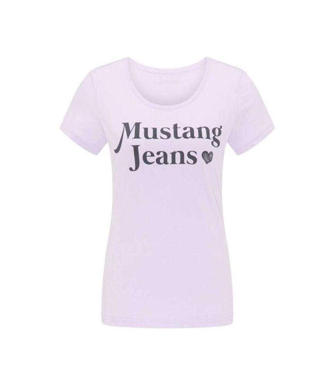 T-shirt Alexia Femme Violet Clair Mustang-2