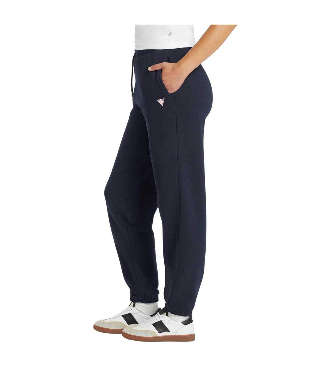 Pantalon De Jogging Motif/style Uni Femme Bleu Marine Guess-4
