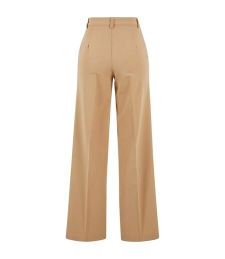 Pantalon Motif/style Large Femme Beige Urban Classics