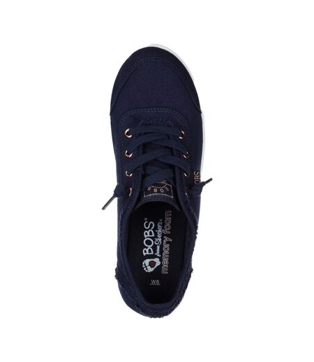 Womens/ladies Bobs B Cute Shoes Navy Skechers