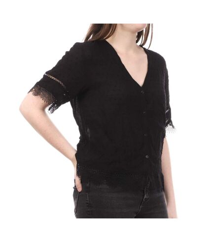 Chemise Noir Femme Teddy Smith Beya - M