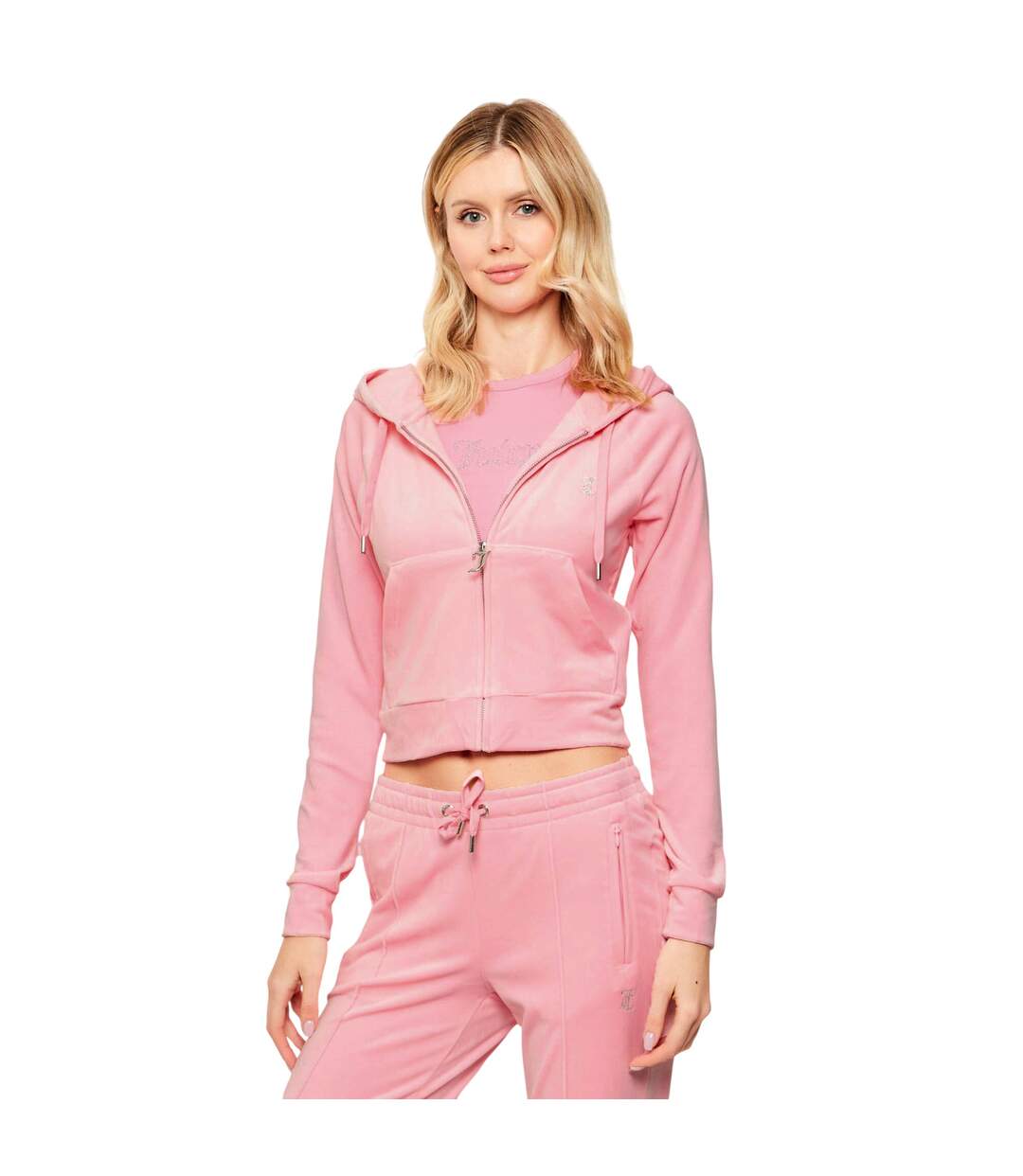 Veste À Capuche Motif/style Contour Madison Femme Juicy Couture-1