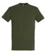 T-shirt manches courtes - Mixte - 11500 - vert army