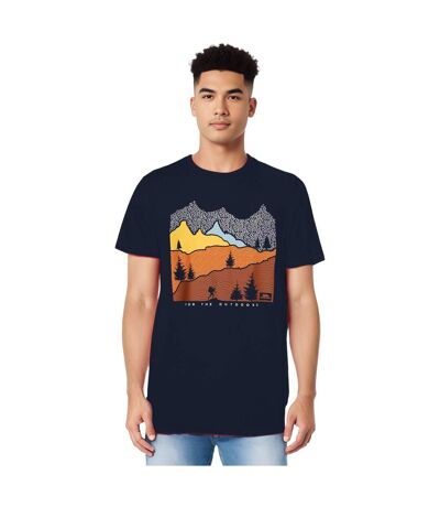 Mens Danub Tp75 Round Neck T-shirt Navy Trespass
