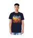 Mens Danub Tp75 Round Neck T-shirt Navy Trespass-4