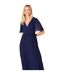 Robe mi-longue femme bleu marine Dorothy Perkins