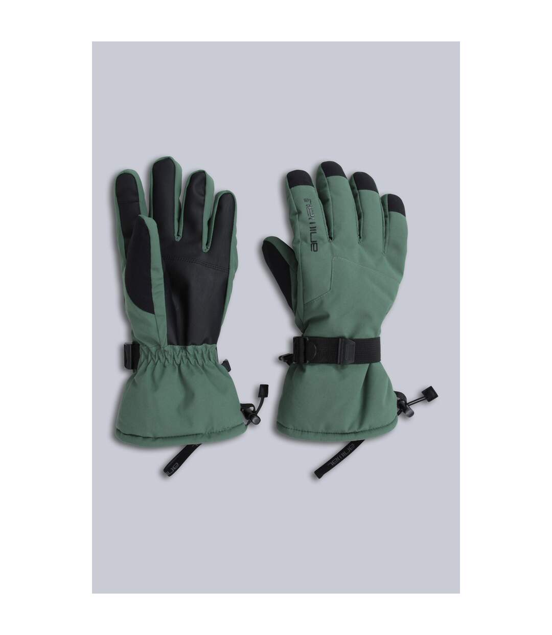 Gants De Ski Edge Homme Kaki Foncé Animal-1