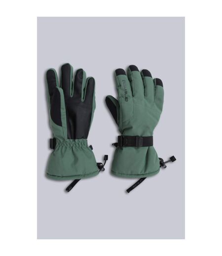 Gants De Ski Edge Homme Kaki Foncé Animal