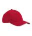 Casquette De Baseball Motif/style 6 Panneaux Earthaware Rouge Classique Blanc Beechfield-1