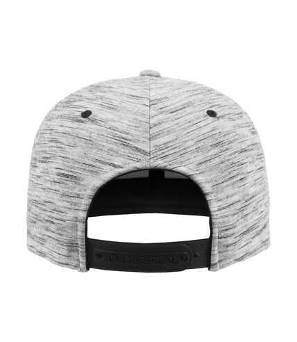 Casquette ajustable flexfit adulte noir / gris Yupoong