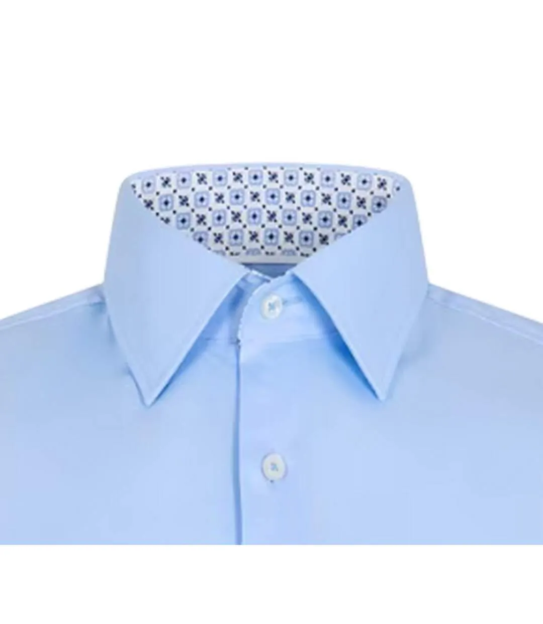 Chemise Manches Longues Homme Bleu Pastel Boss-3