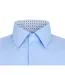 Chemise Manches Longues Homme Bleu Pastel Boss-3