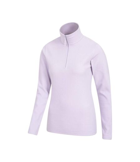 Womens/ladies Camber Ii Fleece Top Purple Mountain Warehouse