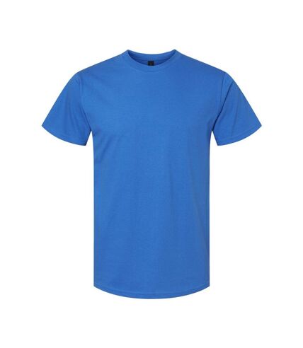 Unisex adult softstyle midweight t-shirt royal blue Gildan