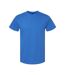 Unisex adult softstyle midweight t-shirt royal blue Gildan