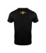 T-shirt Basic Homme Noir Masters-2