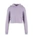 Sweat Court À Capuche Femme Vieux Lilas Urban Classics-1