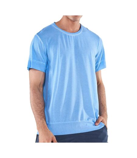 T-shirt Bleu Homme Nike Earth - L