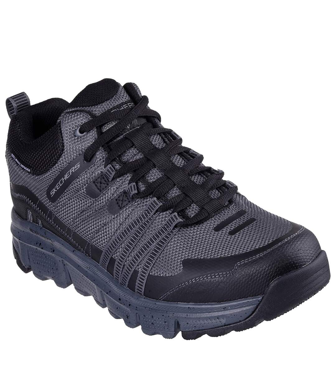 Mens summits at canobie hiking boots charcoal/black Skechers-1