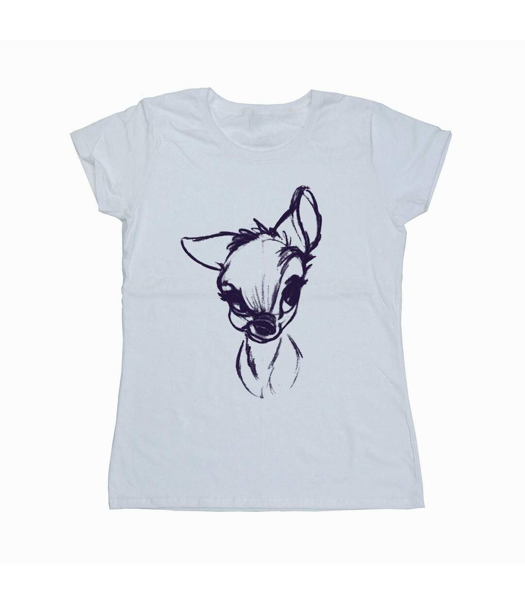 Disney - T-shirt BAMBI MOOD - Femme (Blanc) - UTBI16347-1