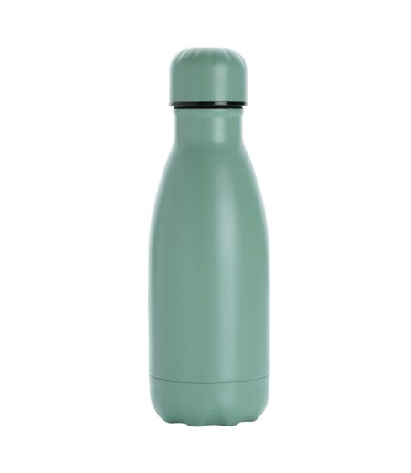 Stainless steel 260ml water bottle one size green XD Collection