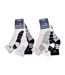 Chaussettes homme Sergio Tacchini Socquettes QUARTER - Pack de 12-5