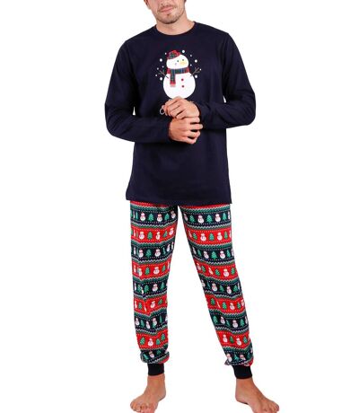 Pyjama tenue d'intérieur pantalon sweat Snow Christmas Admas Men