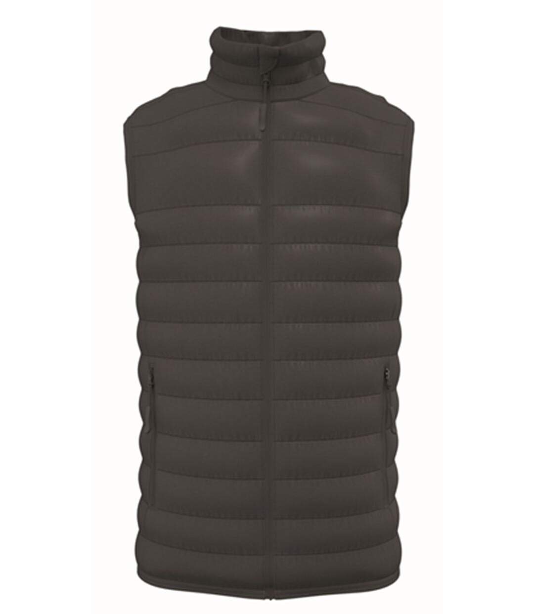 Doudoune sans manches - Homme - IB6172 - gris foncé-2