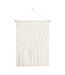 Toile Tapis à Suspendre Nikita 100cm Blanc-1