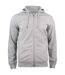 Veste À Capuche Homme Gris Chiné Clique-1