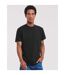 T-shirt À Manches Courtes Homme Brun Clair Russell-1
