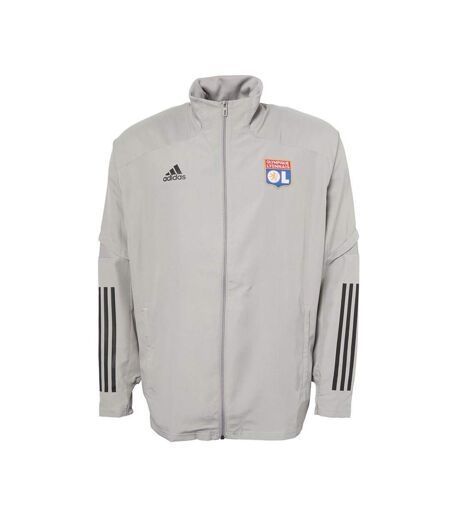 Olympique Lyonnais Veste Grise Homme Adidas 2020/2021 - M