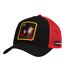 Casquette Trucker Motif/style Harry Potter Homme Noir Rouge Capslab-1