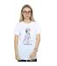 Disney Womens/Ladies Frozen 2 Elsa Unity Snowflake Cotton Boyfriend T-Shirt (Blanc) - UTBI24481-2