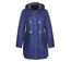 Manteau Caban Femme KABIK 3 boutons AQUA – Marine (MAYFLOWER)-1