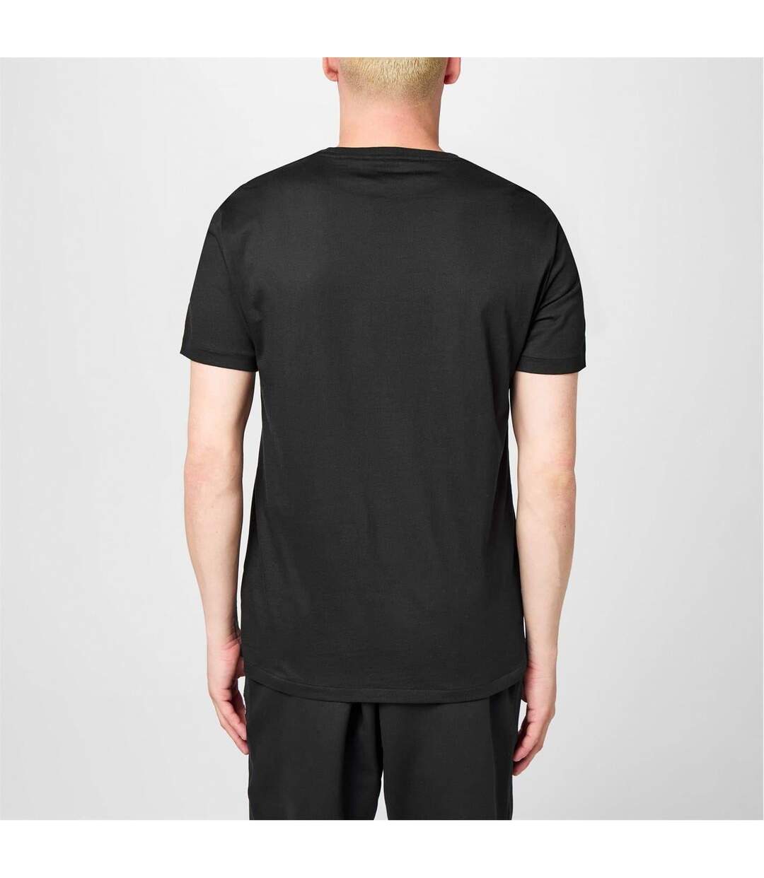 T-shirt Custom Homme Noir Ralph Lauren-3