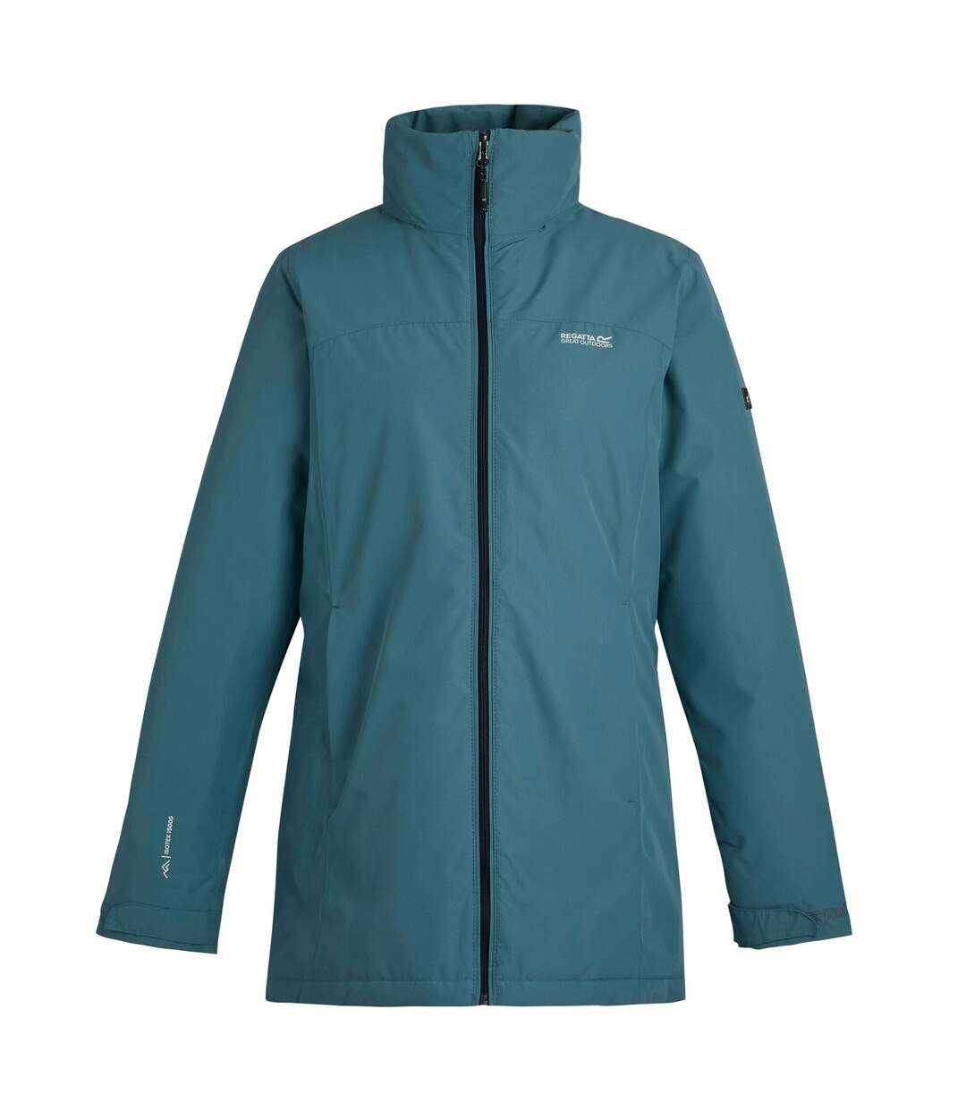 Womens/ladies Tamlin Insulated Waterproof Jacket Storm Blue Regatta-2