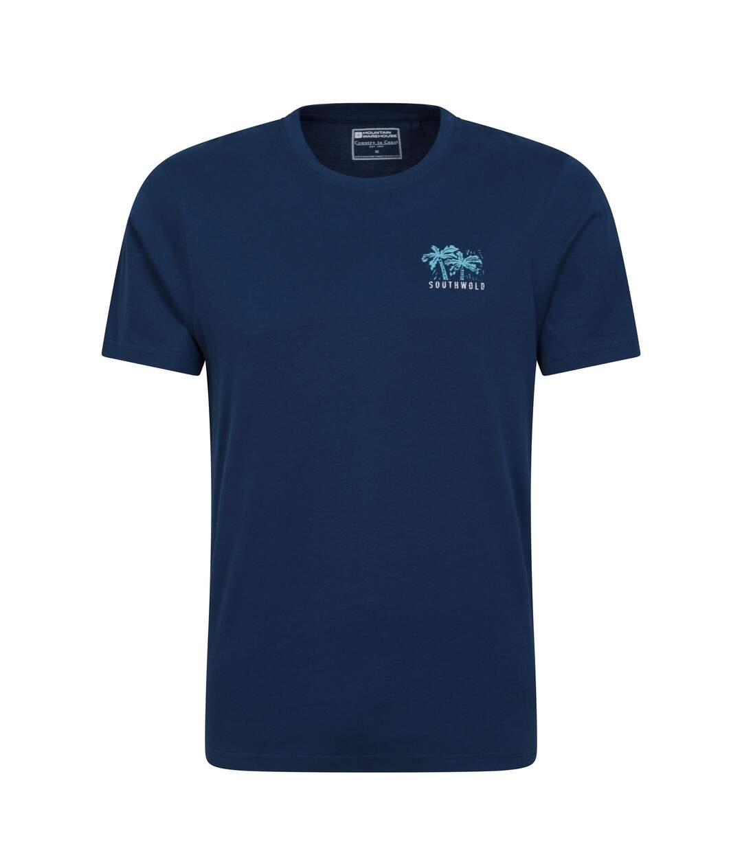 T-shirt southwold homme bleu foncé Mountain Warehouse-1